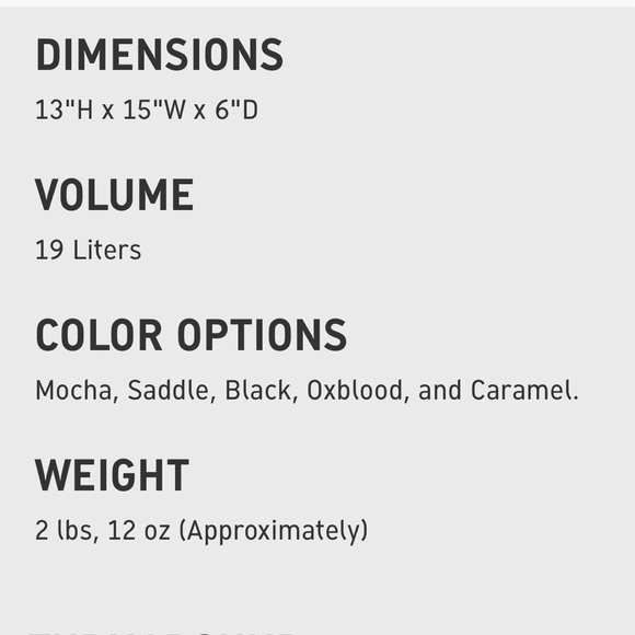 Goforthgoods "Avery" Tote, Large, Saddle - Picture 5 of 12